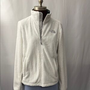 The North Face Women's White Fleece Jacket Size M